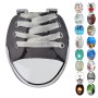 OGOMONDO Sedile Copri WC Universale Frizionato Fantasia MDF Chiusura Rallentata *** CONFEZIONE 1 pz., Fantasia Butterfly