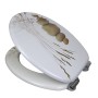 OGOMONDO Sedile Copri WC Universale Frizionato Fantasia MDF Chiusura Rallentata *** CONFEZIONE 1 pz., Fantasia Butterfly