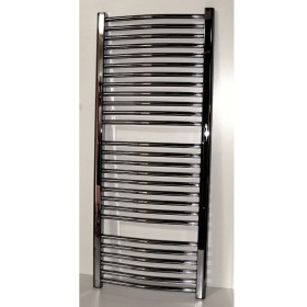 OGOMONDO Termoarredo Tucano Semicircolare Cromato Curvo 1200x500x450 Termosifone  *** CONFEZIONE 1 pz., Misure H1200xL500 xI450 