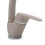 OGOMONDO Miscelatore Oslo Orientabile Ottone Colorato per Lavello Cucina *** CONFEZIONE 1 pz., Finitura Avena 1