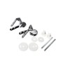 Cerniere Cromate Metallo Per Sedile Coprivaso Tavoletta WC Copriwater Supporti Agganci Staffe *** CONFEZIONE 2 pz.