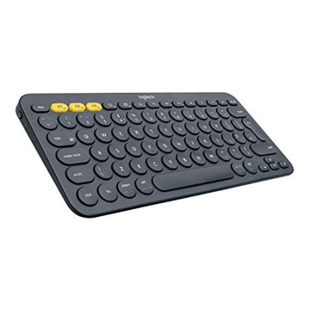 Logitech K380 Tastiera Bluetooth Multidispositivo per Windows, Apple iOS, ‎Bluetooth Wireless, Design Compatto, PC/Mac/Laptop/
