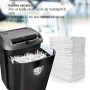 Fellowes Distruggidocumenti Powershred 70S, a Strisce, Nero/Silver
