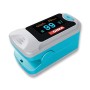 GIMA SATURIMETRO OXY-3 | Pulsossimetro da dito portatile professionale, misura il livello di ossigeno nel sangue e il battito ca