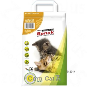 Lettiera Super Benek Corn Cat Natural - 40 l (ca. 26,2 kg)