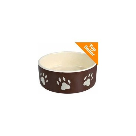 Ciotola in ceramica con zampette Trixie - 800 ml / Ø 16 cm
