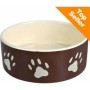 Ciotola in ceramica con zampette Trixie - 800 ml / Ø 16 cm