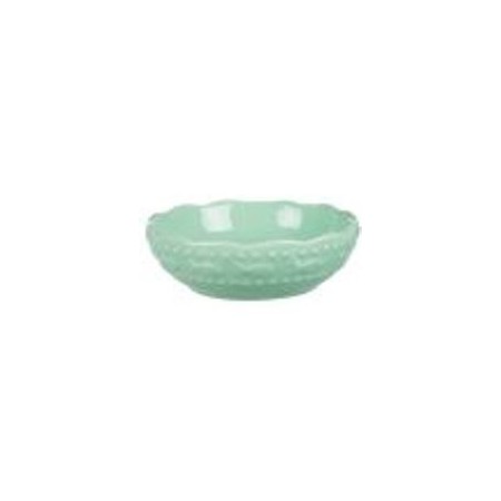 Ciotola in ceramica con Pesce Trixie - 250 ml, Ø 13 cm - beige