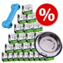 Welcome Kit Puppy & Junior Schesir - 24 x 150 g Puppy Filetti di Pollo + Kong Puppy + Ciotola