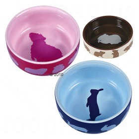 Ciotola in ceramica Trixie per roditori - Porcellini d'India 250 ml, Ø 11 cm