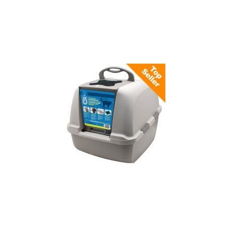 Toilette per gatti Catit Jumbo - grigio / bianco