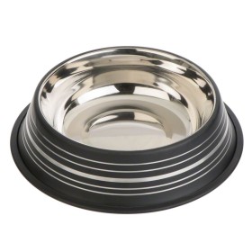 Ciotola in acciaio Silver Line per cani nero opaco - 450 ml, Ø 20 cm