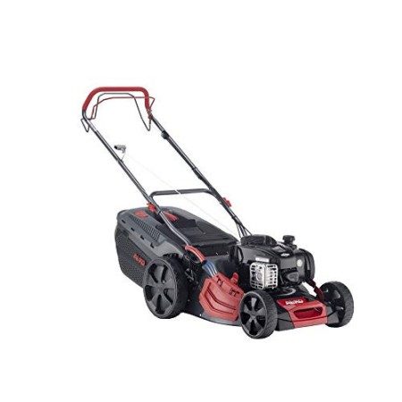 AL-KO - Tosaerba a scoppio semovente - 140cc OHV B&S 500 E, taglio 46cm.Taglio,Raccolta,Mulching,Scarico Laterale. Alzo Centrali