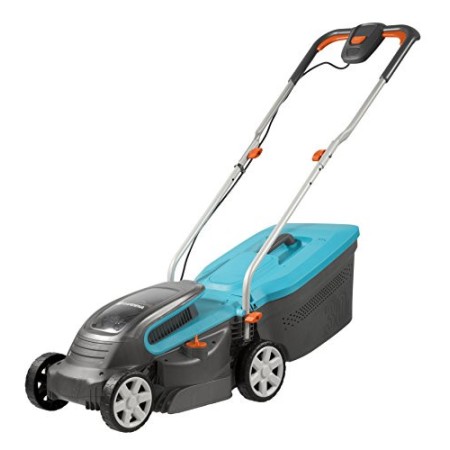 Gardena PowerMax Tosaerba a Batteria Li-18/32, Blu/Nero/Arancione, Larghezza di Taglio: 32 cm, 18 V / 2.6 Ah, Senza Batteria