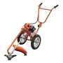 Mader Decespugliatore con ruote maniglia doppia, 52 cc x 26 mm x 69330