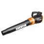 Worx WG 546E.2 Soffiatore a batteria TURBINE 20v, 2 batterie lithio da 2.0Ah alta efficienza