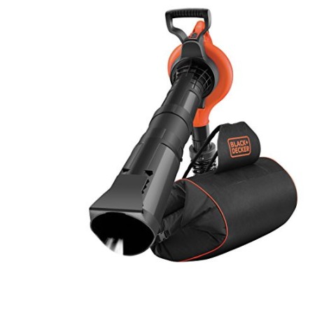 BLACK+DECKER GW3031BP-QS Soffiatore/Aspiratore/Trituratore a Filo 3000W con Zaino Raccogli foglie