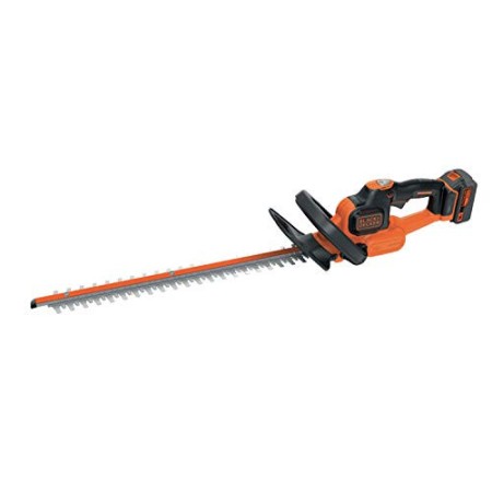 BLACK+DECKER GTC18504PC-QW Tagliasiepi a Batteria Litio 18V-4.0Ah, Lunghezza lama 50cm
