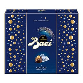 Baci Perugina Classico Cioccolatini Fondenti al Gianduia e Nocciola Intera Scatola Regalo 200 g
