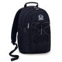 Zaino Active Invicta , BENIN , Nero , 25 Lt , Tasca laterale in rete , Trekking Scuola e Tempo libero