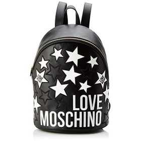Love Moschino Jc4086pp1a, Borsa a Zainetto Donna, Nero (Nero), 18x38x40 cm (W x H x L)