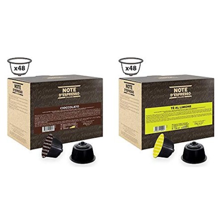 Note D'Espresso Preparato Solubile per Bevanda al Gusto di Cioccolato esclusivamente & Preparato Solubile in Capsule per Bevanda