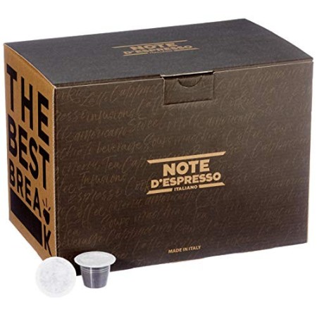 Note D'Espresso Tè nero in capsule, 2 g x 100 Esclusivamente Compatibili con le macchine per caffè a capsule Nespresso*