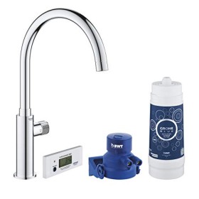 Grohe Blue Pure Mono Rubinetto per Lavello Cucina, con filtro acqua incluso