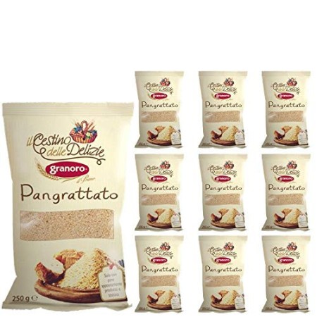 Granoro Pangrattato Cestino Delle Delizie 10 Confezioni 250 Grammi
