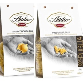 Granoro Pasta Di Semola Di Grano Duro Granfusilli e Conchiglioni 500 Gr 12 pezzi