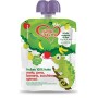 Cuore di Frutta Frullato di Frutta Bio, Mela, Pera, Banana, Zucchina e Spinaci - Confezioni da 90G, 12 Unità