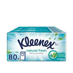 Kleenex Balsam Fazzoletti con Mentolo, 10 Confezioni da 8 Pacchetti