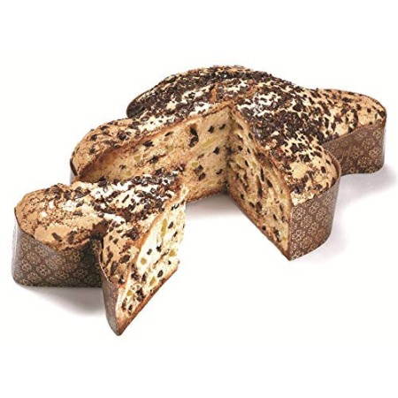 Colomba Artigianale gusto Pera e Cioccolato di Fraccaro Spumadoro, Dolce Tipico di Pasqua Ottimo Regalo, Impasto Soffice e Delic