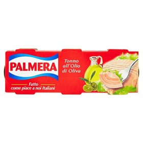 Palmera Tonno all'Olio di Oliva, 3 x 80g