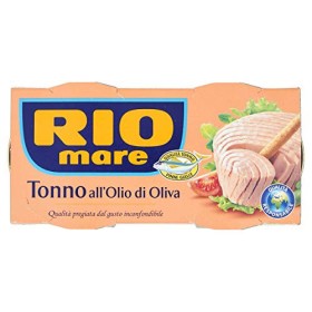 Rio Mare Tonno all'Olio di Oliva, Qualità Pinne Gialle, 2 lattine da 160g