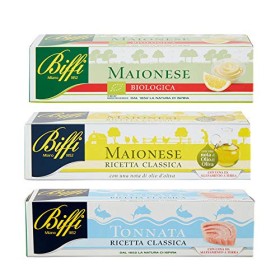 Biffi Mix Di Salse In Tubetto: Maionese Classica In Tubetto 150Ml + Salsa Tonnata In Tubetto 150Ml + Maionese Biologica In Tubet