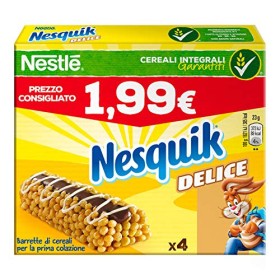 Nesquik Cereali Delice Barrette di Cereali con Cioccolato al Latte - confezione da 4 X 23 g (92 g)
