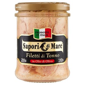 Sapori Di Mare Filetti di Tonno in Olio di Oliva, 140g