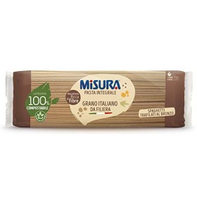 Misura Spaghetti Integrali Fibrextra | Grano 100% Italiano | Confezione da 500 grammi