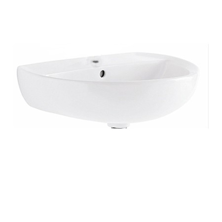 Lavabo Bianco 55 cm  Pozzi Ginori Colibrì 2 *** CONFEZIONE 1 pz.