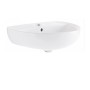 Lavabo Bianco 55 cm  Pozzi Ginori Colibrì 2 *** CONFEZIONE 1 pz.