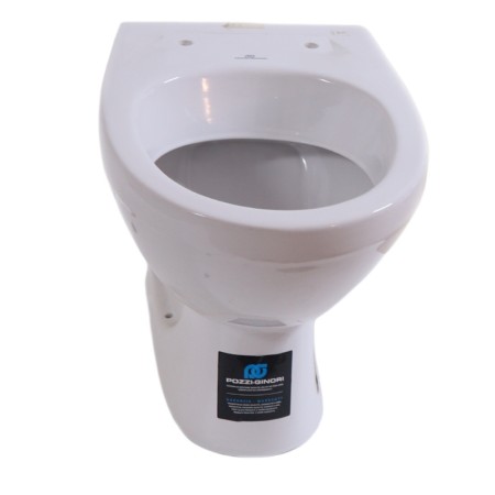 Vaso WC Bianco a Pavimento Filo Parete Azzurra Vera 55 *** CONFEZIONE 1 pz.