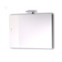 Mobile da bagno sospeso Spring  Corda con lavabo specchio MADE IN ITALY *** CONFEZIONE 1 pz., Misura L100xP47xH50 cm