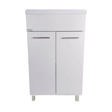 Ellemmeci Lavatoio Bianco con Doppia Anta Collezione Medusa 60x50 cm *** CONFEZIONE 1 pz.