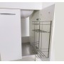 Ellemmeci Lavatoio Bianco con Doppia Anta Collezione Medusa 60x50 cm *** CONFEZIONE 1 pz.