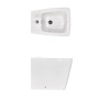 Bidet Althea Oceano a Pavimento Bianco  *** CONFEZIONE 1 pz.