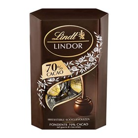 Lindt Cornet Lindor 70% Cacao, Circa 16 Praline, 200g