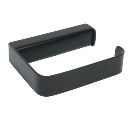 Ogomondo Porta Rotolo Nero da Parete Serie 25 Acciaio Verniciato  *** CONFEZIONE 1 pz.
