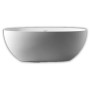 Vasca Da Bagno Free Standing Silja Artificial Stone Bianco Opaco Matt *** CONFEZIONE 1 pz.