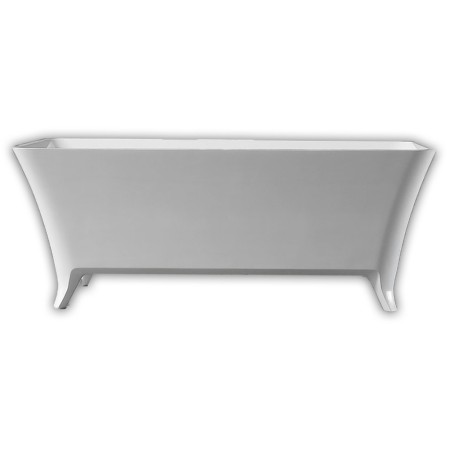 Vasca Da Bagno Free Standing Hannah Artificial Stone Bianco Opaco Matt *** CONFEZIONE 1 pz.